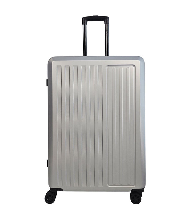 Croydon Large Hard Shell Suitcase in Silver