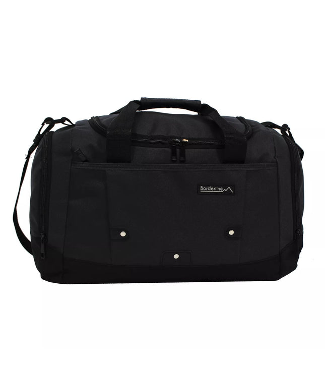 Extra Large Duffel Weekend Holdall Carry-On Cabin Bag Gym Sports Travel Bag Black