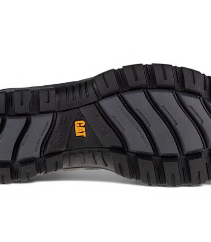 Caterpillar Men's Black Leather Giles Trekking Sandals