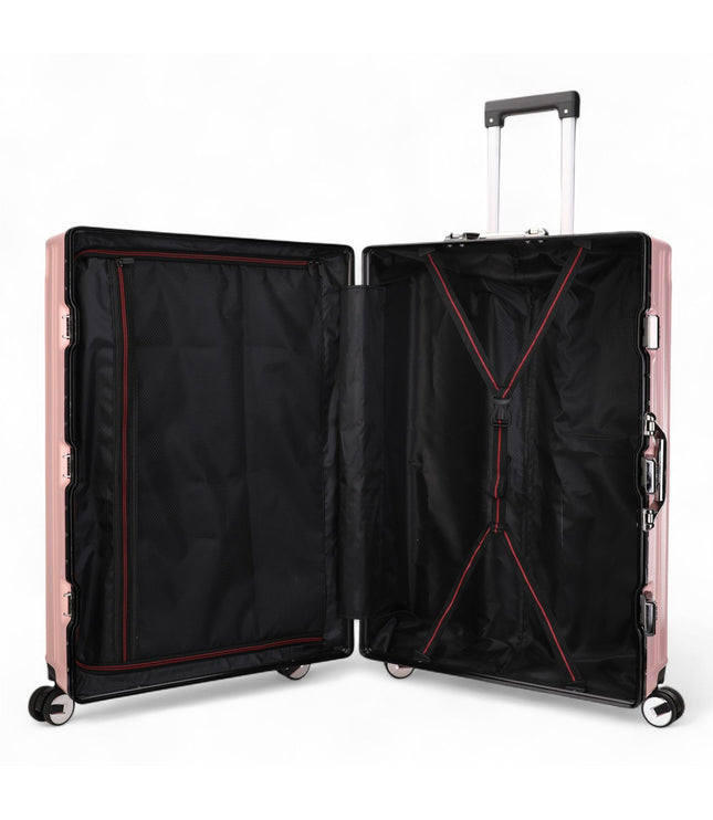 Airdrie Medium Hard Shell Suitcase in Pink