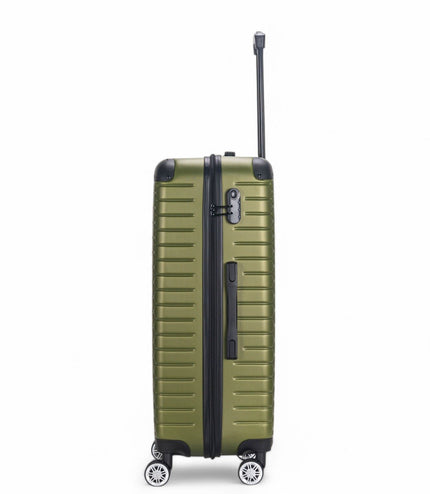 Noda Large Hard Shell Suitcase in Green