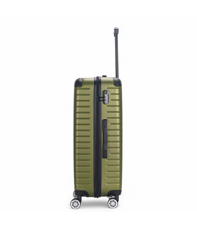 Noda Large Hard Shell Suitcase in Green