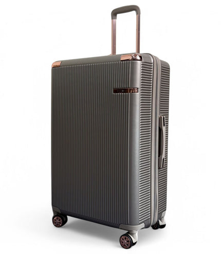 Cowra Large Hard Shell Suitcase in Champagne ( Beige )