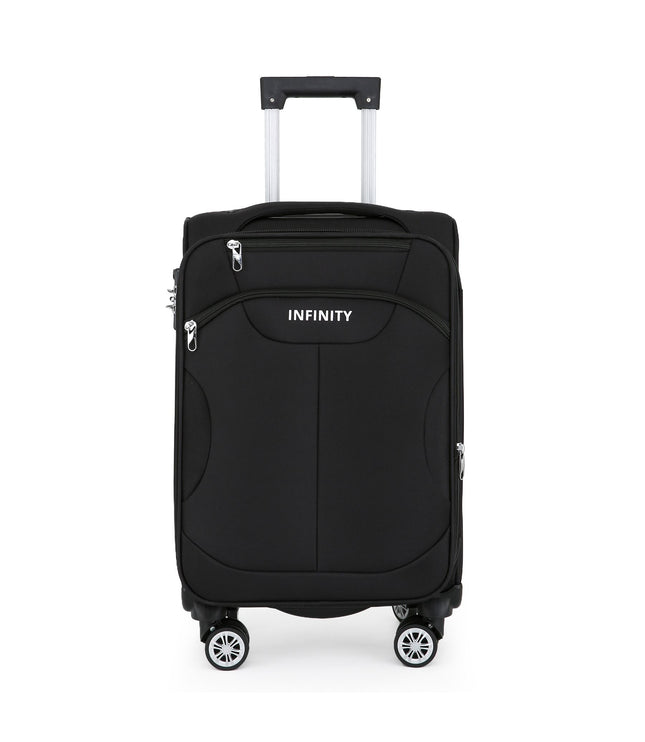 Delta Cabin Hard Shell Suitcase in Black