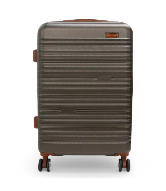 Armidale Medium Hard Shell Suitcase in Coffee
