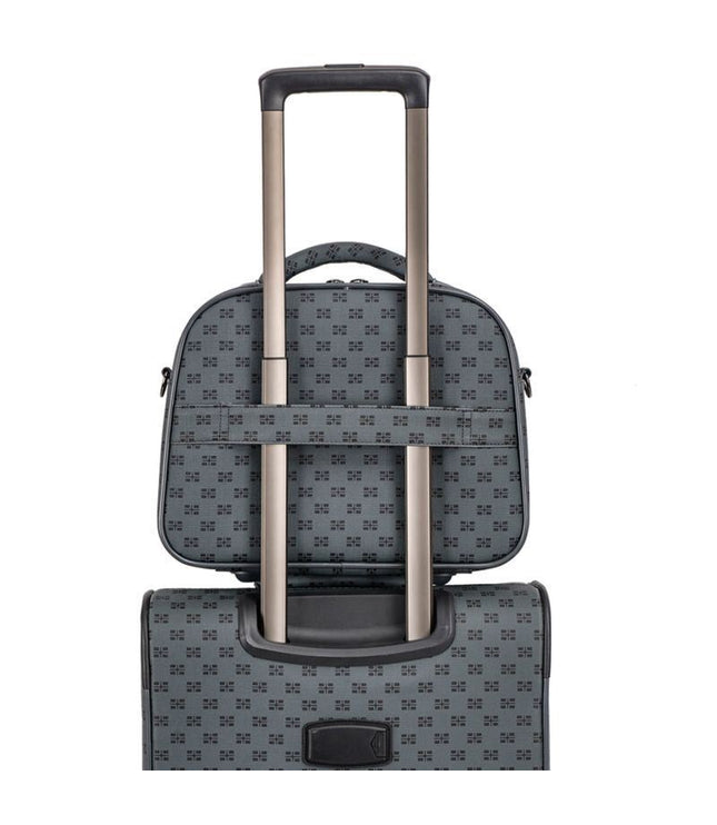 Corringham Cosmetic Soft Shell Suitcase in Grey