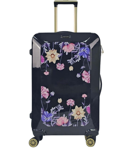 Canvey Medium Hard Shell Suitcase in Black