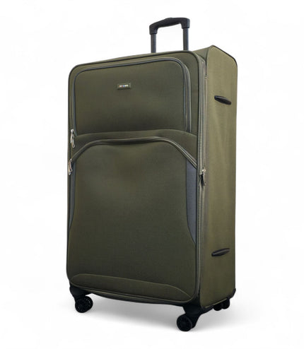 Gosford X-Large Soft Shell Suitcase in Green