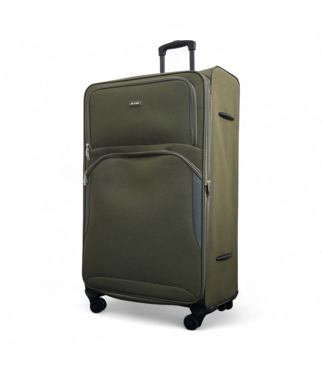 Gosford X-Large Soft Shell Suitcase in Green