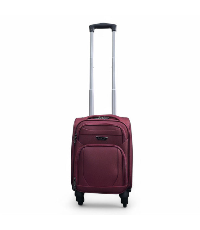Nagoya Unserseat Soft Shell Suitcase in Wine