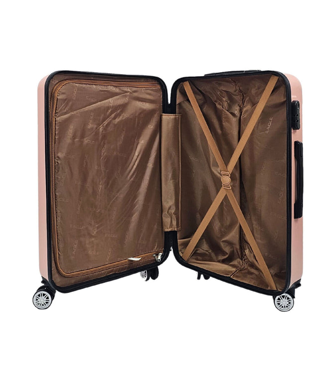 Chorley Extra Large Hard Shell Suitcase in Rose Gold