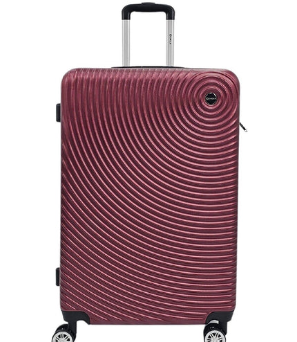 Chorley Large Hard Shell Suitcase in Burgundy