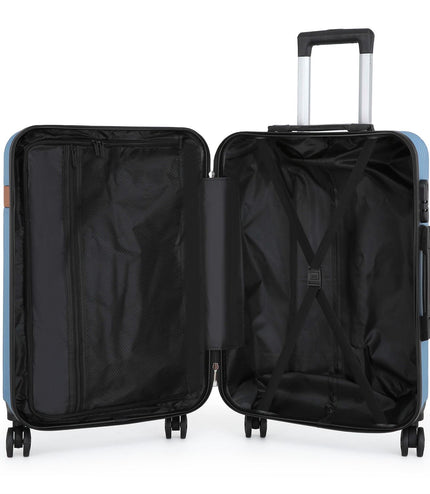 Calgary Medium Hard Shell Suitcase in Blue