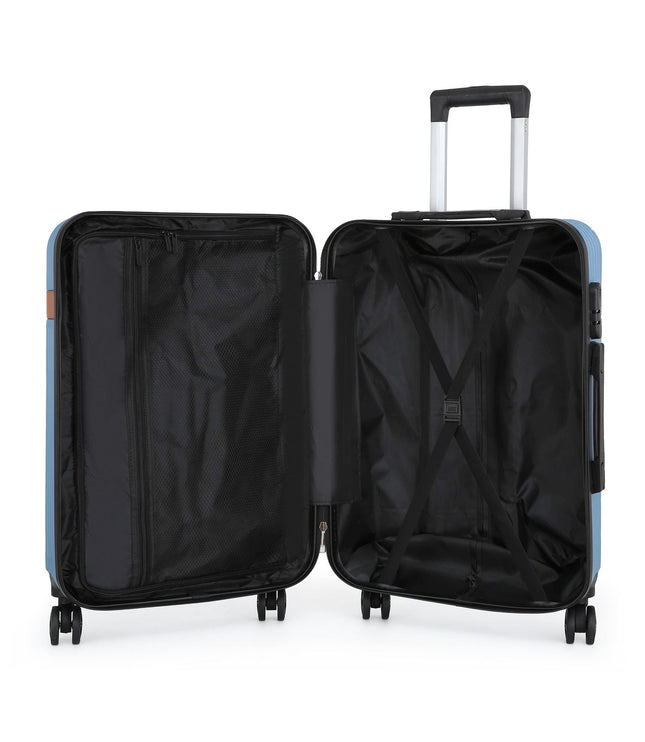 Calgary Medium Hard Shell Suitcase in Blue