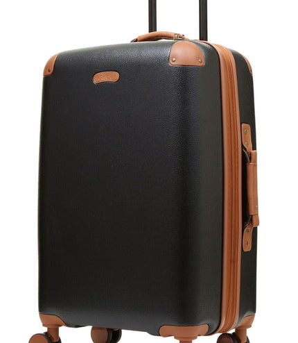 Amble Medium Hard Shell Suitcase in Black