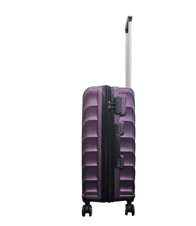 Colyton Large Hard Shell Suitcase in Purple