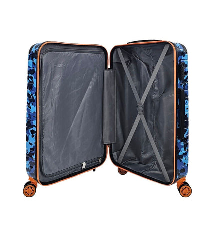 Brewood Large Hard Shell Suitcase in Blue