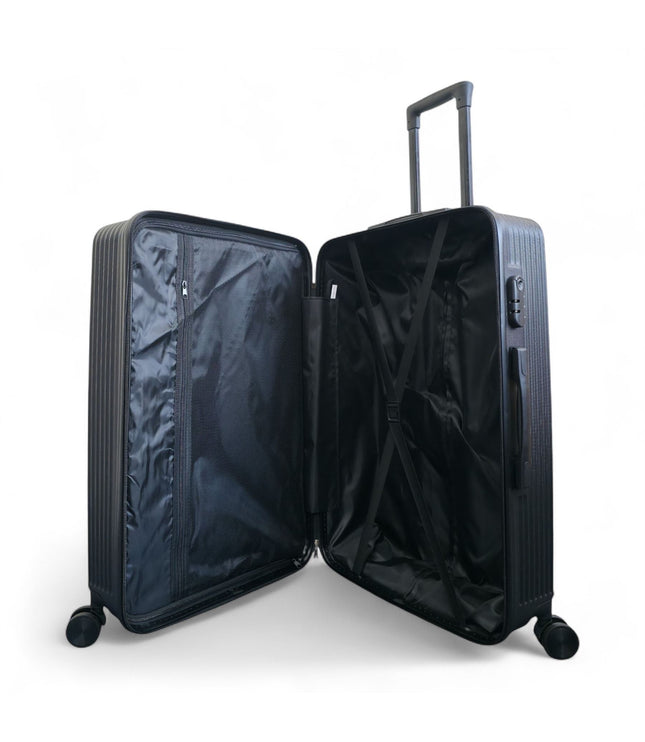 Junee Medium Hard Shell Suitcase in Black