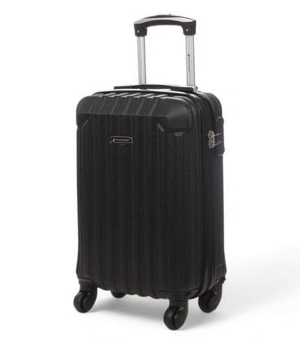 Corowa Underseat Hard Shell Suitcase in Black