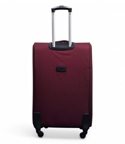 Nagoya Large Soft Shell Suitcase in Wine