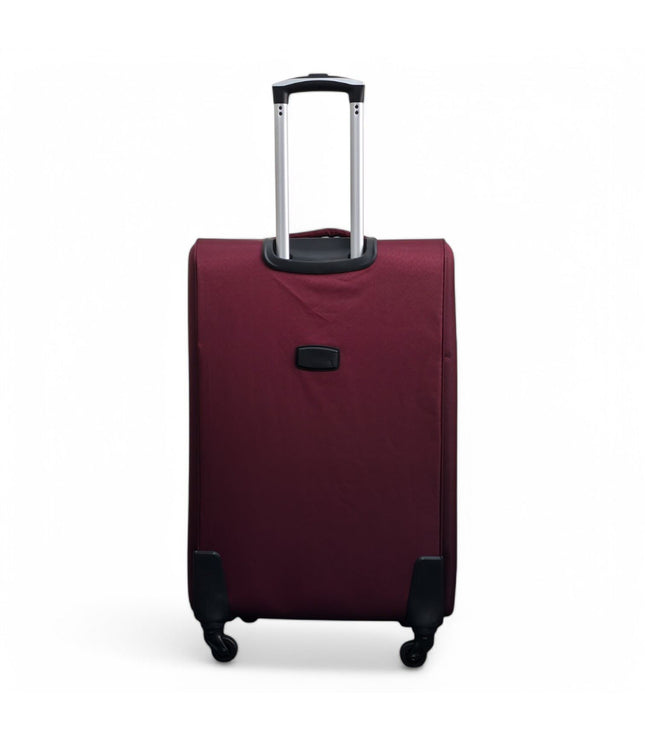 Nagoya Large Soft Shell Suitcase in Wine