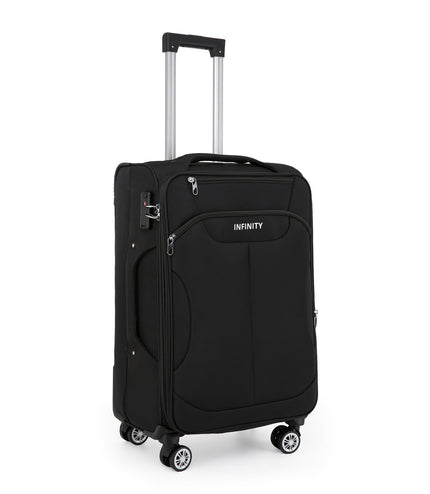 Delta Cabin Hard Shell Suitcase in Black