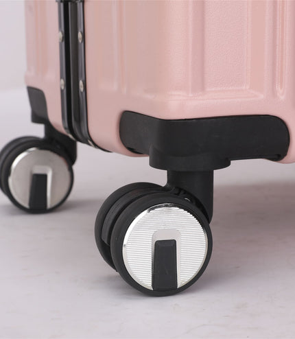 Airdrie Set of 3 Hard Shell Suitcase in Pink