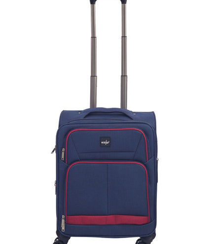 Andover Cabin Soft Shell Suitcase in Navy