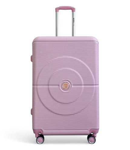 Seto Large Hard Shell Suitcase in Pink