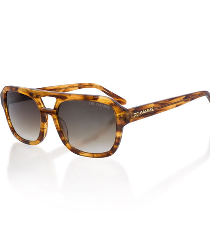 De-Gamme Brown Rectangle Polarized Sunglasses - Rome