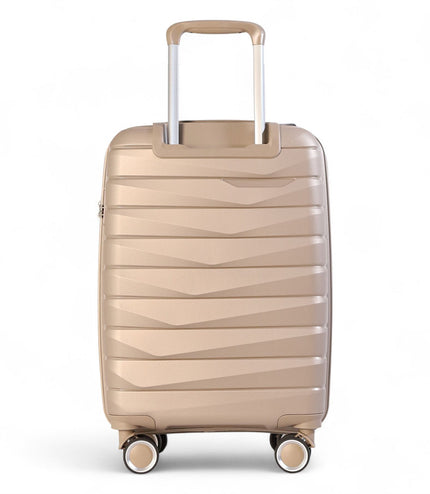 Forster Medium Hard Shell TSA Suitcase in Champagne Beige