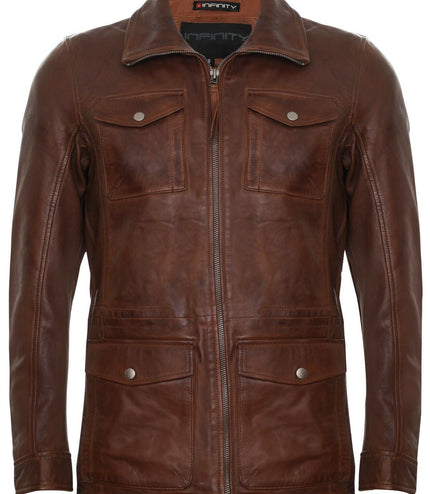 Mens Timber Safari Coat-Santa Cruz