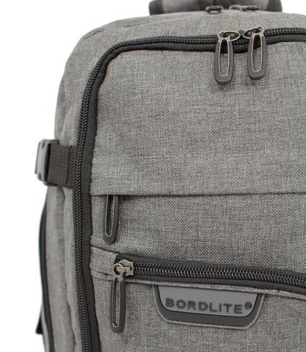Rucksack Backpack 40x20 x25 cm Underseat Travel Cabin Bag for Easy Jet, Ryanair grey