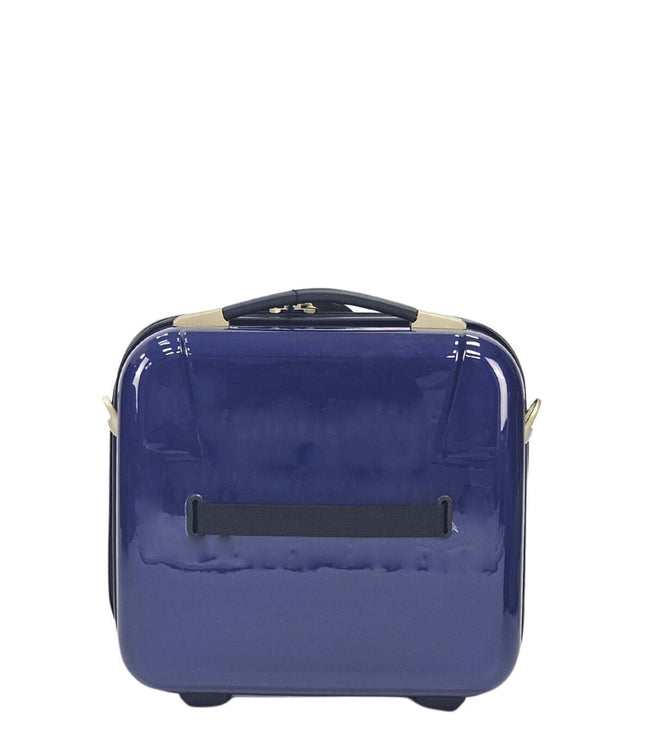 Canvey Cosmetic Hard Shell Suitcase in Blue