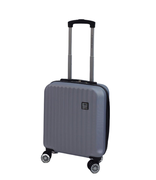 Alsager Underseat Hard Shell Suitcase in Silver
