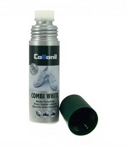 Collonil Combi White 100ml Leather & Textile Shoe Whitener, Protector & Waterproof Care