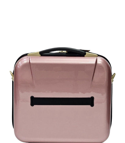 Canvey Cosmetic Hard Shell Suitcase in Pink