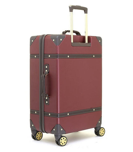 Alston Medium Hard Shell Suitcase in Burgundy