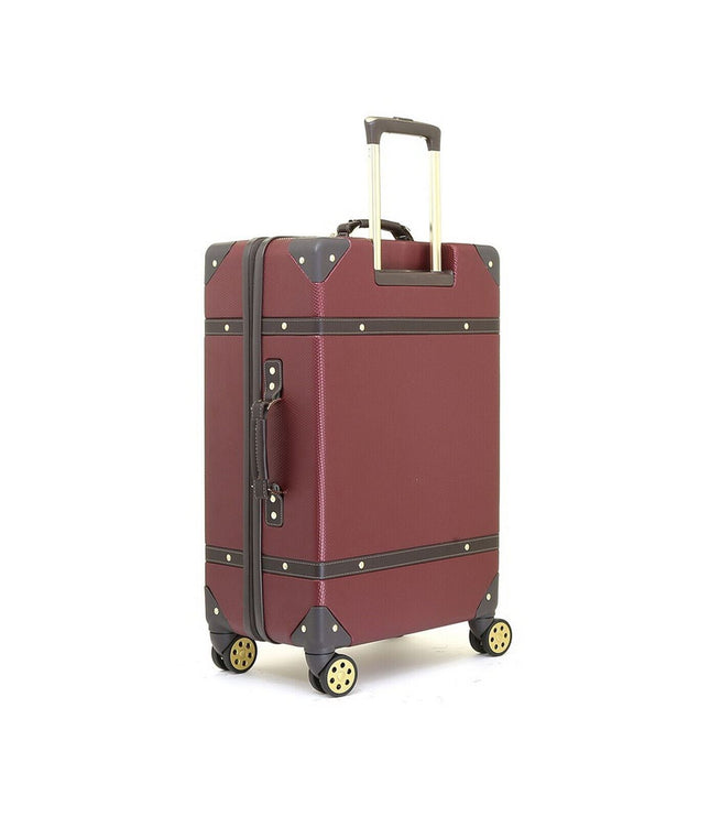 Alston Medium Hard Shell Suitcase in Burgundy