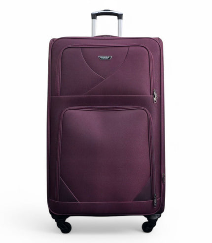 Nagoya X-Large Soft Shell Suitcase in Purple