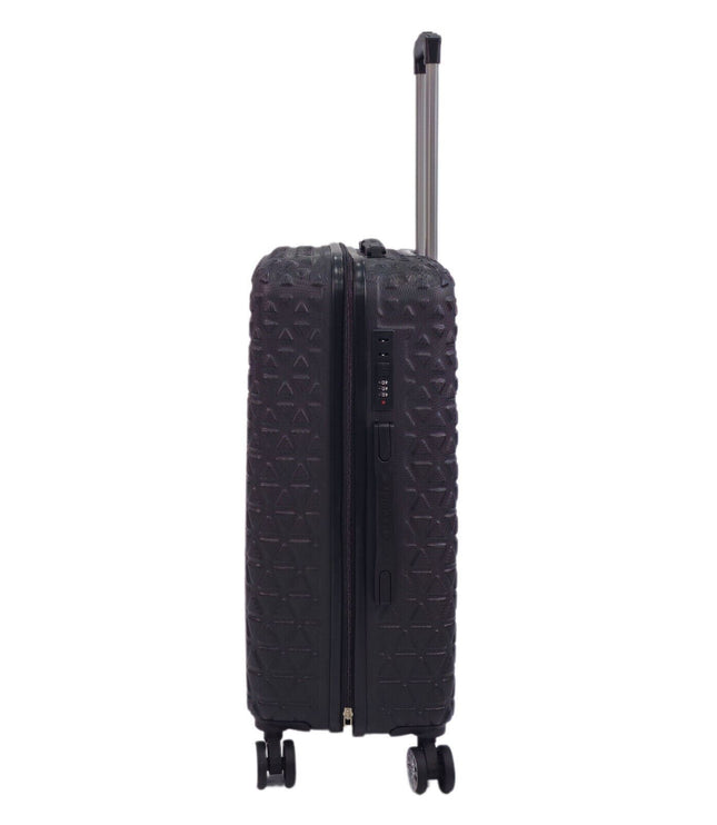 Adlington Medium Hard Shell Suitcase in Black