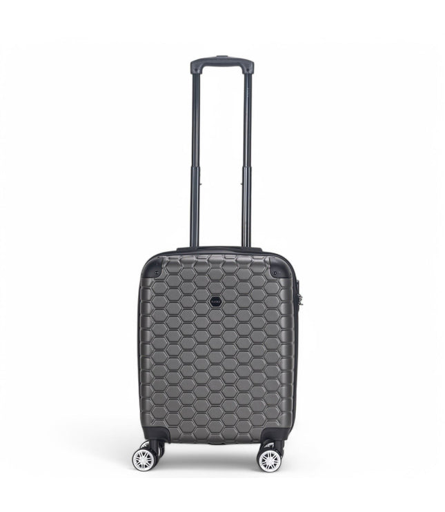 Noda Cabin Hard Shell Suitcase in Charcoal