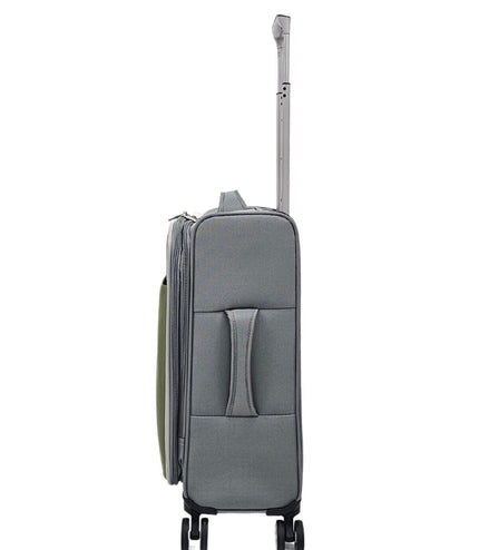 Beverley Cabin Soft Shell Suitcase in Grey