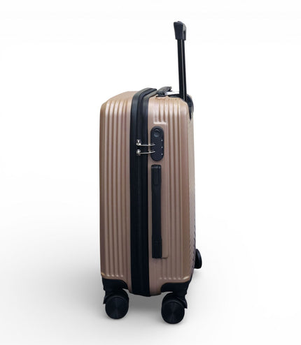 Junee Set of 3 Hard Shell Suitcase in Gold
