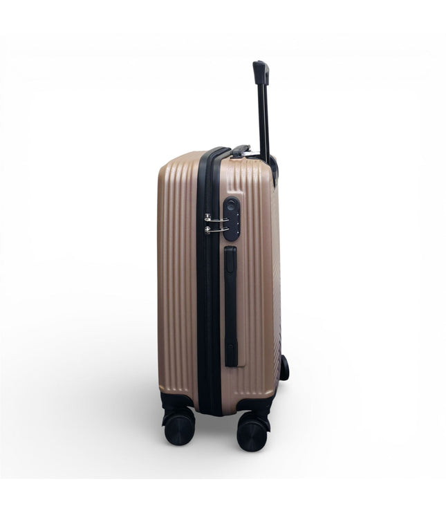 Junee Set of 3 Hard Shell Suitcase in Gold