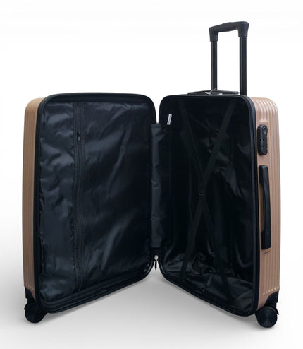 Junee Medium Hard Shell Suitcase in Gold