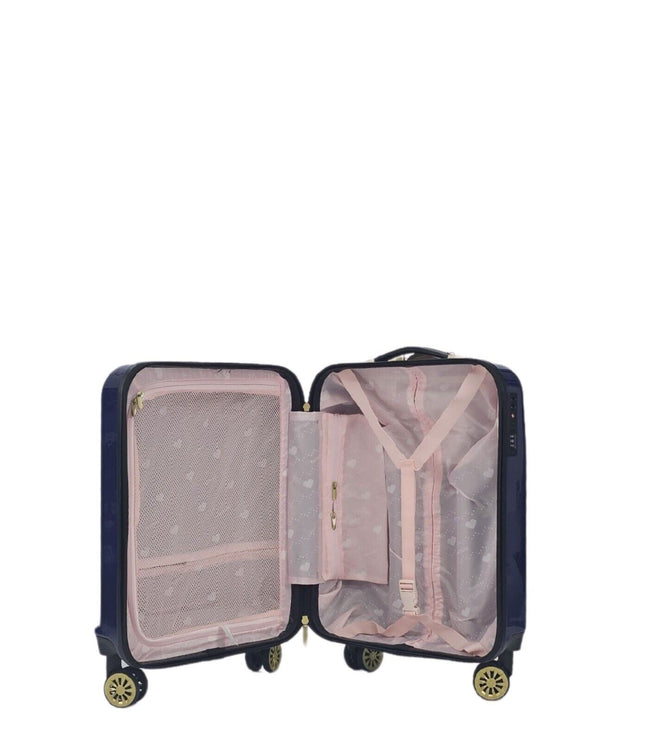 Canvey Cabin Hard Shell Suitcase in Blue