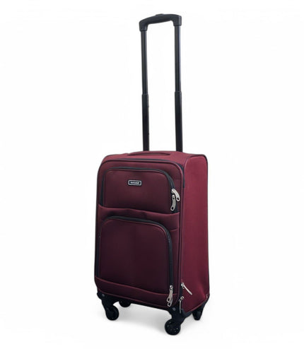 Tahara Cabin Soft Shell Suitcase in Wine