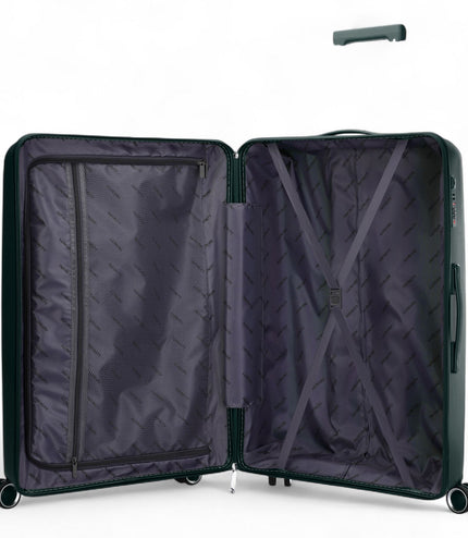 Burnaby Medium Hard Shell Suitcase in Green