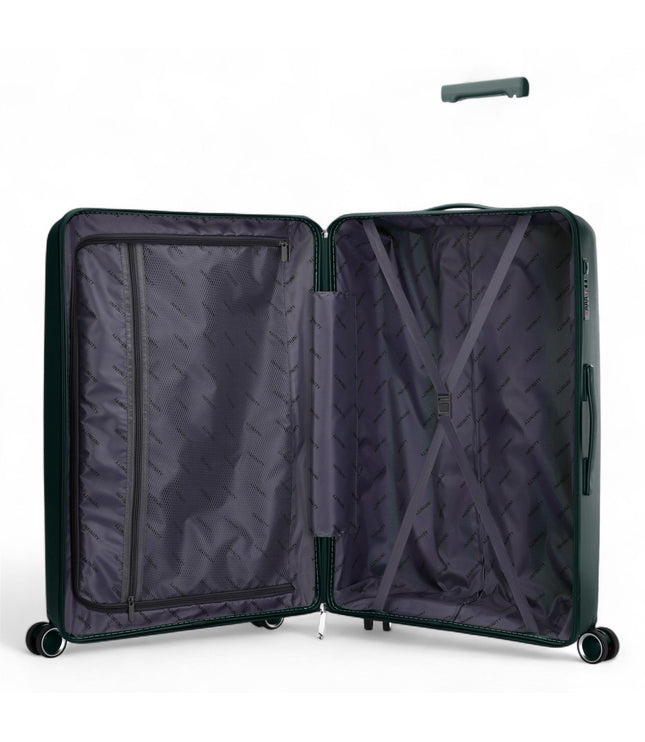 Burnaby Medium Hard Shell Suitcase in Green